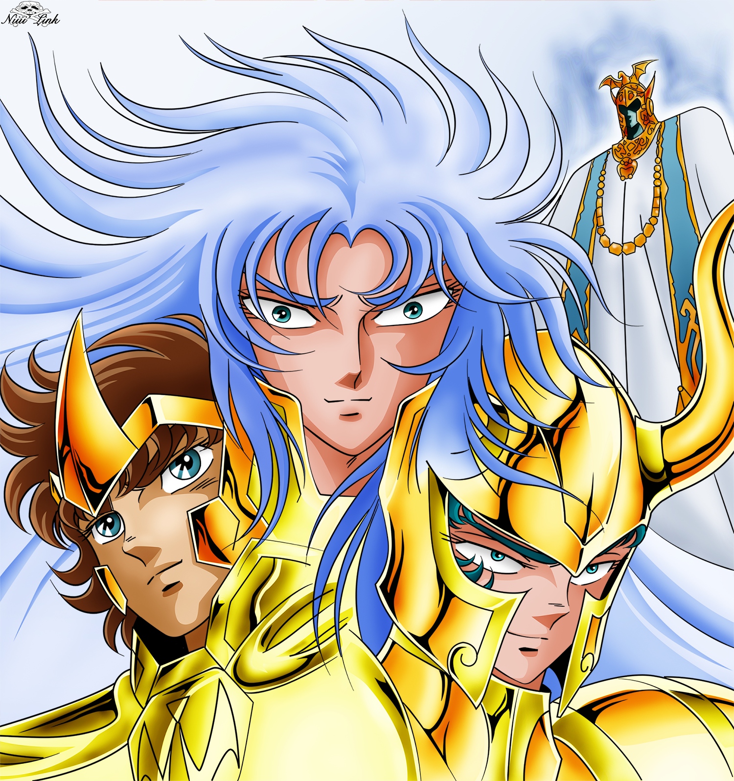 Saint Seiya Omega, Characters, Fanarts by Niiii'link